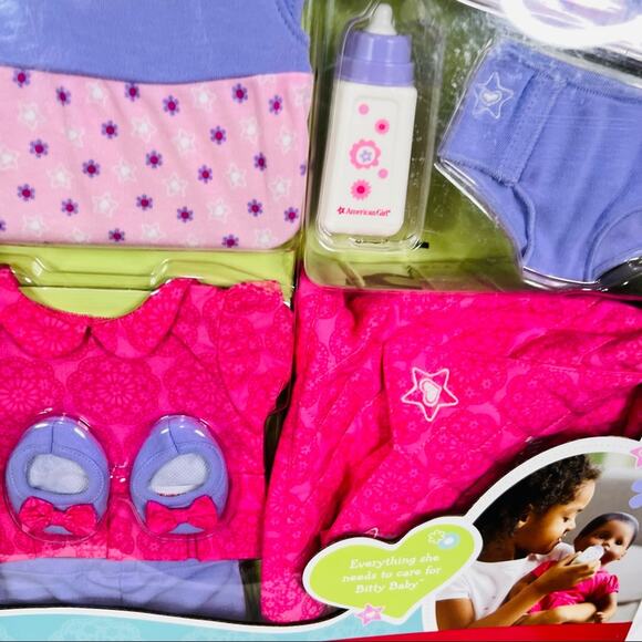 American Girl Doll Bitty Baby BB1 Gift Set African American New in Box - Picture 4 of 12